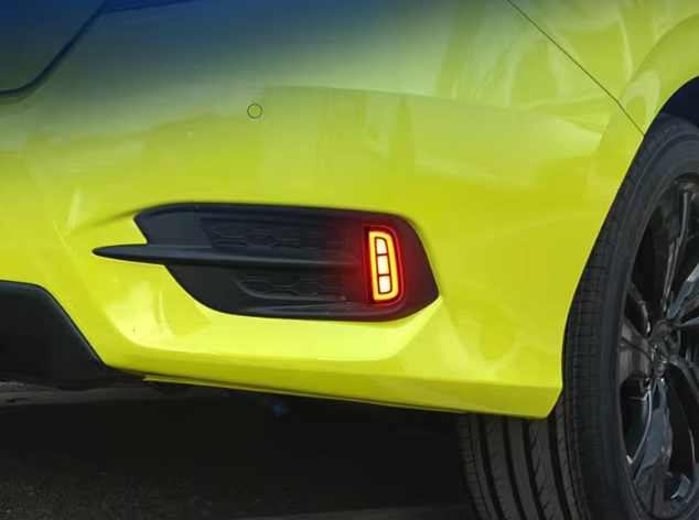 Rear Bumper Reflector Marker Light – Stop Light with LED for Honda Civic 2016 to 2021