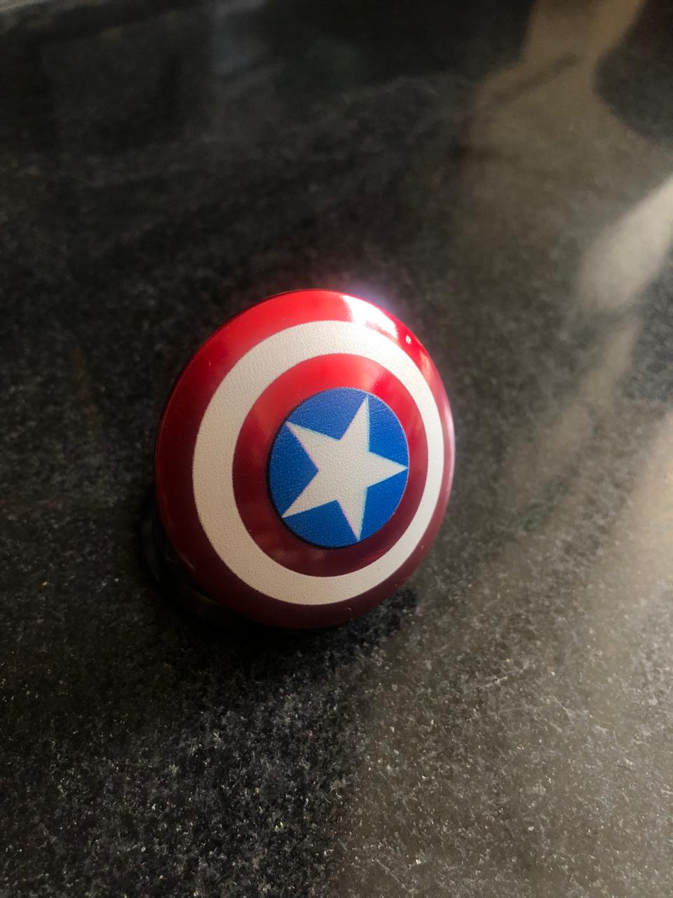 Captain America's shield Puch Start Cover