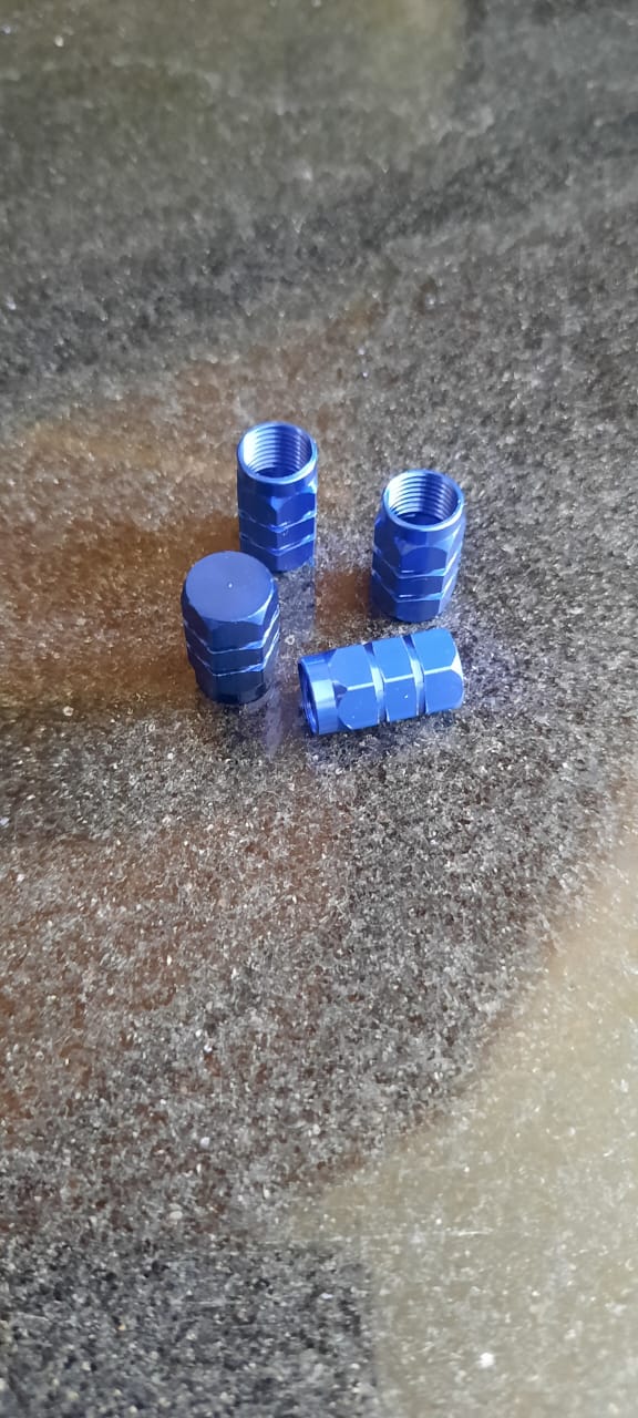 Tire valve cap Blue