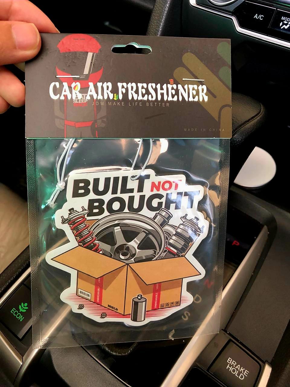 Built Not Bought JDM Air Freshener