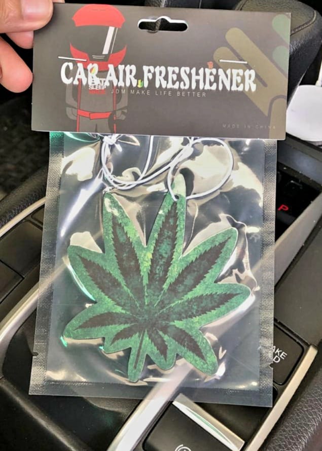 Cannabis Leaf JDM Air Freshener