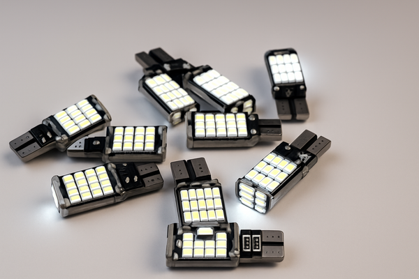 Enhanced white T15 LED bulbs for homepage display