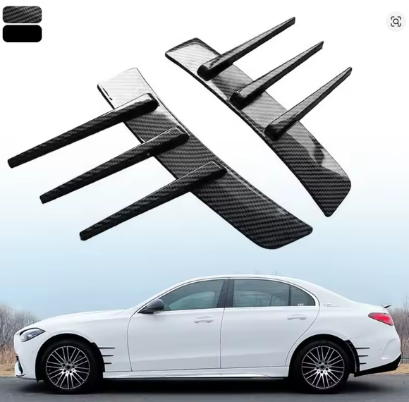 Universal bumper and fender decoration accessorie