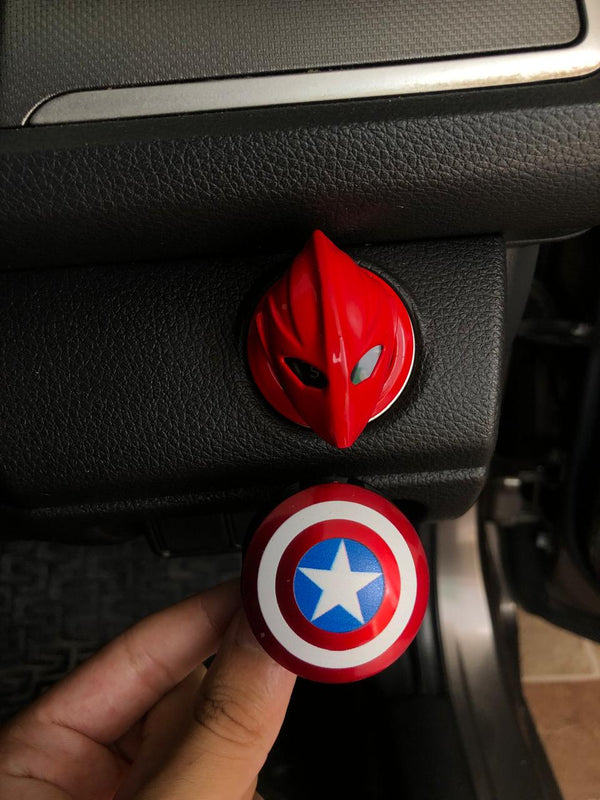 Captain America's shield Puch Start Cover