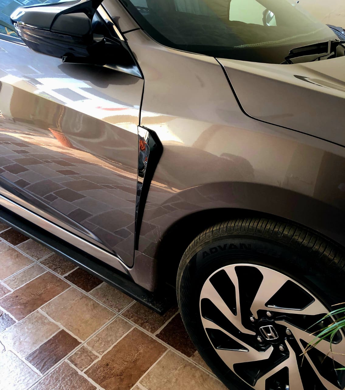 Honda Civic Type R Fender Vent /universal gloss black