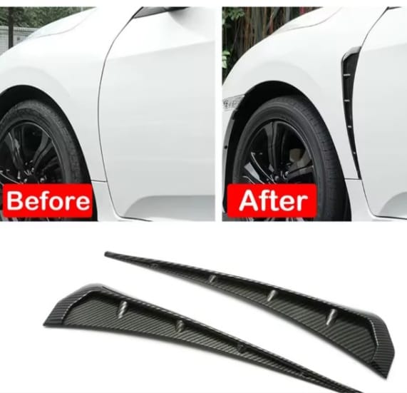 Honda Civic Type R Fender Vent /universal gloss black